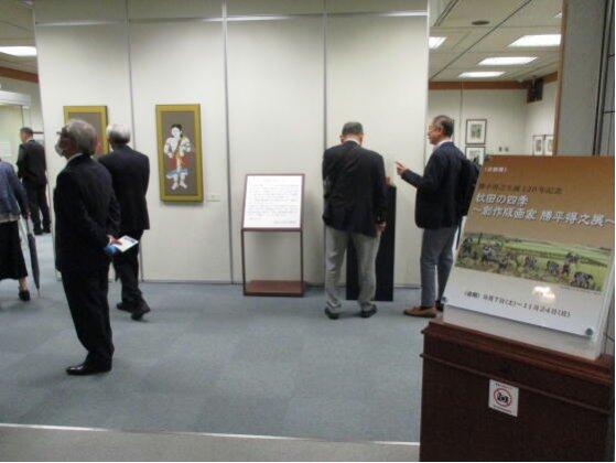 R6.10.19　秋季研修大会　秋田市立赤れんが郷土館　国の重要文化財　版画家 勝平得之記念館